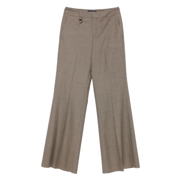 Seafarer Brown Trousers - Flared Trousers Women